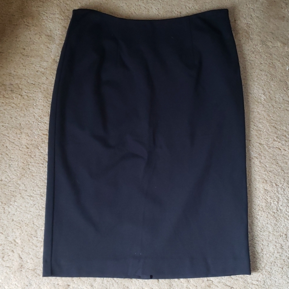 Chico's black skirt side zip